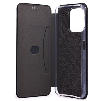 Чехол-книжка для Honor X8a (черный) - BC002