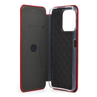 Чехол-книжка для Honor X8a (красный) - BC002