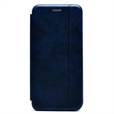 Чехол-книжка для Huawei Honor 20 lite Global (синий) открытие вбок - BC002