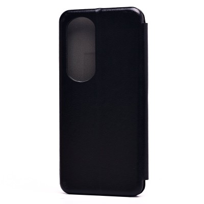 Чехол-книжка для Huawei Honor 70 Pro (черный) - BC002