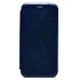 Чехол-книжка для Huawei Honor 8X (синий) открытие вбок - BC002