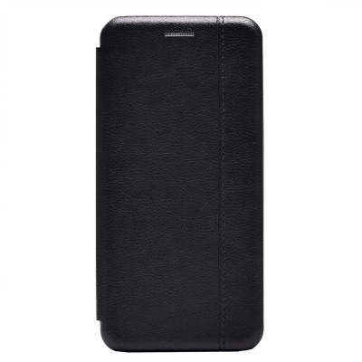 Чехол-книжка для Huawei Honor 9 Lite (черный) открытие вбок - BC002