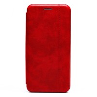 Чехол-книжка для Huawei Honor 9 Lite (красный) открытие вбок - BC002