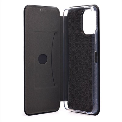 Чехол-книжка для Huawei nova Y61 (черный) - BC002