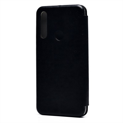 Чехол-книжка для Huawei Honor 9X RU (черный) открытие вбок - BC002
