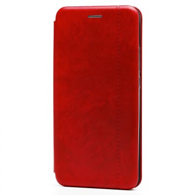 Чехол-книжка для Huawei Honor 9X RU (красный) открытие вбок - BC002