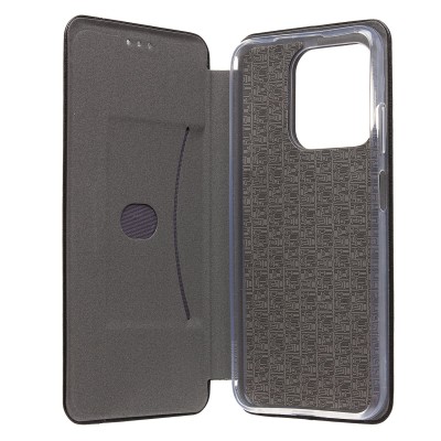 Чехол-книжка для Infinix Hot 50i (черный) - BC002