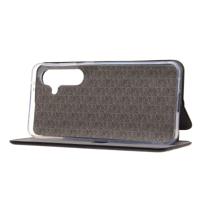 Чехол-книжка для Samsung Galaxy S24FE (черный) - BC002