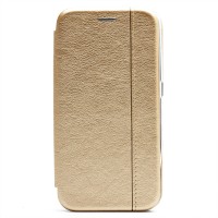Чехол-книжка для Samsung A015 Galaxy A01 (золотой) открытие вбок - BC002