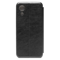 Чехол-книжка для Samsung A032 Galaxy A03 Core открытие вбок (черный) - BC002
