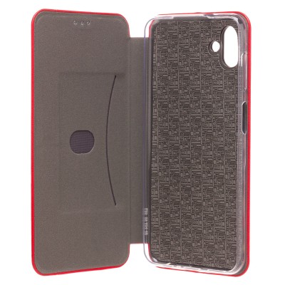 Чехол-книжка для Samsung A045 Galaxy A04 (красный) - BC002
