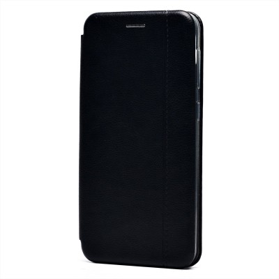 Чехол-книжка для Samsung A105 Galaxy A10 (черный) открытие вбок - BC002