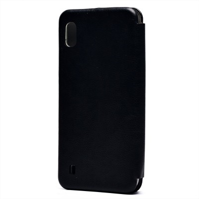 Чехол-книжка для Samsung A105 Galaxy A10 (черный) открытие вбок - BC002