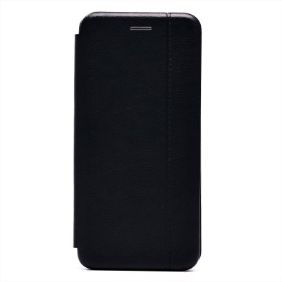 Чехол-книжка для Samsung A307 Galaxy A30s (черный) открытие вбок - BC002