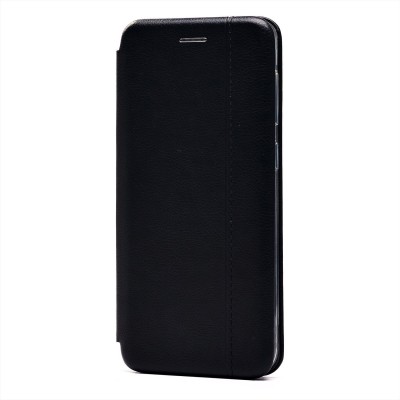 Чехол-книжка для Samsung A307 Galaxy A30s (черный) открытие вбок - BC002