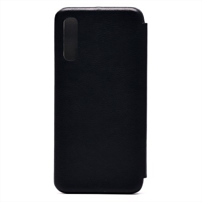 Чехол-книжка для Samsung A307 Galaxy A30s (черный) открытие вбок - BC002