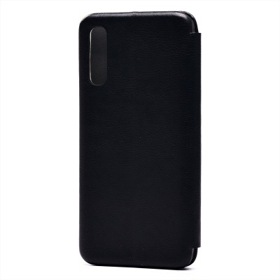 Чехол-книжка для Samsung A307 Galaxy A30s (черный) открытие вбок - BC002
