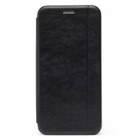 Чехол-книжка для Samsung A325 Galaxy A32 4G (черный) открытие вбок - BC002