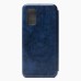 Чехол-книжка для Samsung A325 Galaxy A32 4G (синий) открытие вбок - BC002