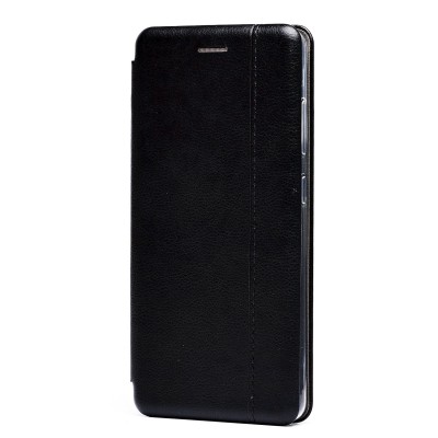 Чехол-книжка для Samsung A525 Galaxy A52 (черный) открытие вбок - BC002