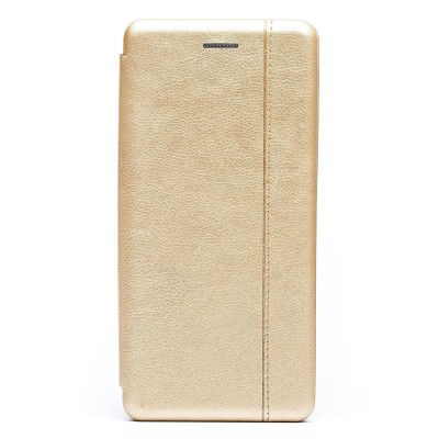 Чехол-книжка для Samsung A525 Galaxy A52 (золотой) открытие вбок - BC002