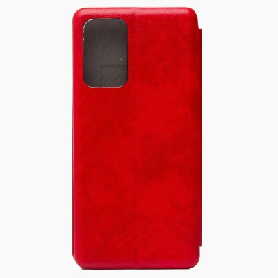 Чехол-книжка для Samsung A525 Galaxy A52 (красный) открытие вбок - BC002