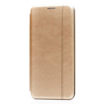 Чехол-книжка для Samsung A725 Galaxy A72 (золотой) открытие вбок - BC002