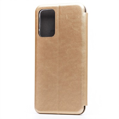 Чехол-книжка для Samsung A725 Galaxy A72 (золотой) открытие вбок - BC002