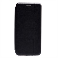 Чехол-книжка для Samsung G991 Galaxy S21 открытие вбок (черный) - BC002