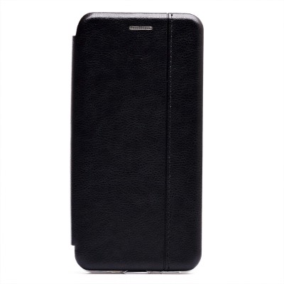 Чехол-книжка для Samsung G991 Galaxy S21 открытие вбок (черный) - BC002