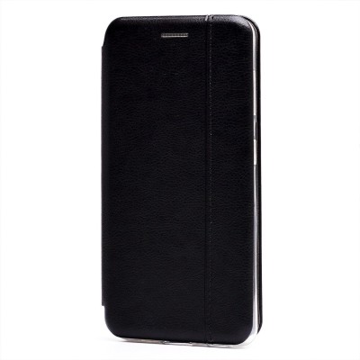 Чехол-книжка для Samsung G991 Galaxy S21 открытие вбок (черный) - BC002
