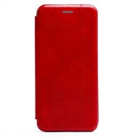 Чехол-книжка для Samsung G991 Galaxy S21 открытие вбок (красный) - BC002