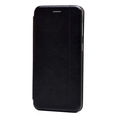 Чехол-книжка для Samsung G996 Galaxy S21+ (черный) открытие вбок (черный) - BC002
