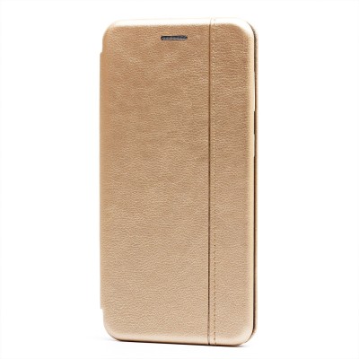 Чехол-книжка для Samsung G996 Galaxy S21+ (золотой) открытие вбок (золотой) - BC002