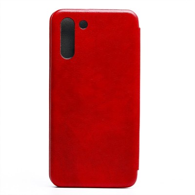 Чехол-книжка для Samsung G996 Galaxy S21+ (красный) открытие вбок (красный) - BC002