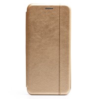Чехол-книжка для Samsung G998 Galaxy S21 Ultra (золотой) открытие вбок (золотой) - BC002