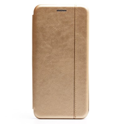Чехол-книжка для Samsung G998 Galaxy S21 Ultra (золотой) открытие вбок (золотой) - BC002