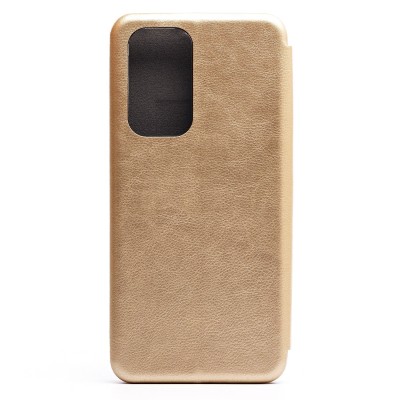 Чехол-книжка для Samsung G998 Galaxy S21 Ultra (золотой) открытие вбок (золотой) - BC002