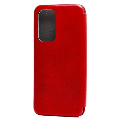 Чехол-книжка для Samsung G998 Galaxy S21 Ultra (красный) открытие вбок (красный) - BC002