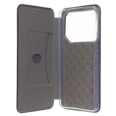 Чехол-книжка для Tecno Pova 6 Pro 5G (черный) - BC002