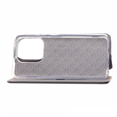 Чехол-книжка для Tecno Spark 10 4G (черный) - BC002