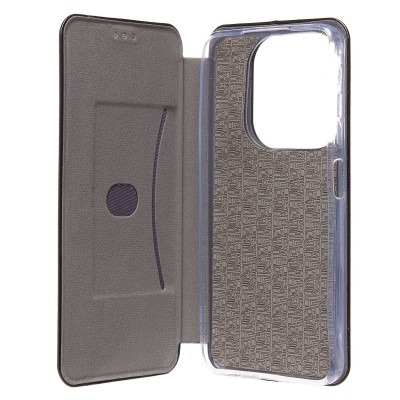 Чехол-книжка для Tecno Spark 20C (черный) - BC002