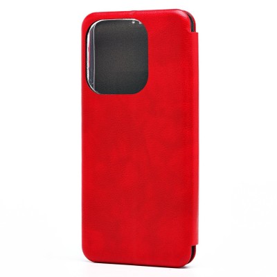 Чехол-книжка для Tecno Spark Go (красный) - BC002