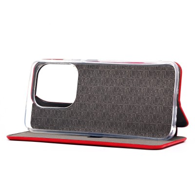 Чехол-книжка для Tecno Spark Go (красный) - BC002