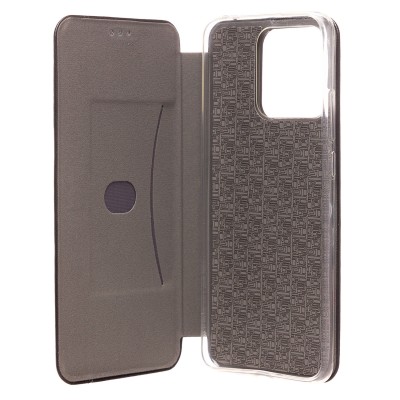 Чехол-книжка для Xiaomi Poco C40 открытие вбок (черный) - BC002 Чехол-книжка для Xiaomi Poco C40 открытие вбок (черный) - BC002