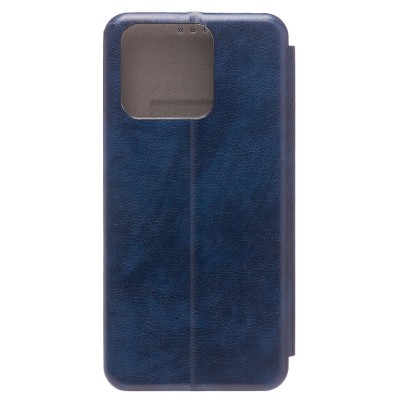 Чехол-книжка для Xiaomi Poco C40 открытие вбок (синий) - BC002