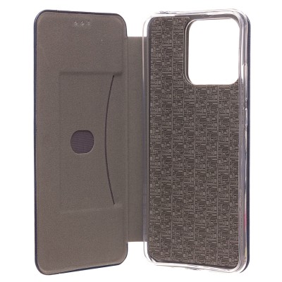 Чехол-книжка для Xiaomi Poco C40 открытие вбок (синий) - BC002