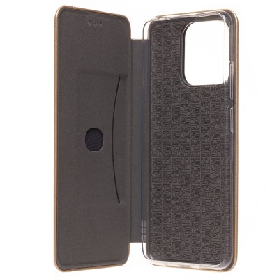 Чехол-книжка для Xiaomi Poco C55 (золотой) - BC002 Чехол-книжка для Xiaomi Poco C55 (золотой) - BC002