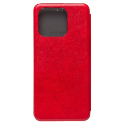Чехол-книжка для Xiaomi Poco C55 (красный) - BC002 Чехол-книжка для Xiaomi Poco C55 (красный) - BC002