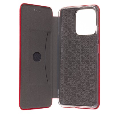 Чехол-книжка для Xiaomi Poco C55 (красный) - BC002 Чехол-книжка для Xiaomi Poco C55 (красный) - BC002